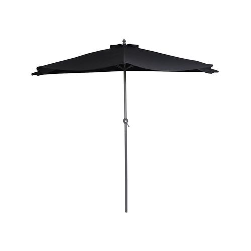 Hartman Black Half Round Umbrella